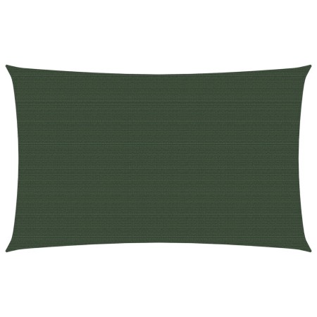 vidaXL Sonnensegel 160 g/m² Dunkelgrün 3x6 m HDPE
