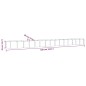 vidaXL Hochbeet Pulverbeschichteter Stahl 620x80x36 cm Braun vidaXL Hochbeet Pulverbeschichteter Stahl 620x80x36 cm Braun