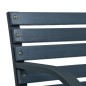 vidaXL Gartenbank Grau 112 cm Massivholz Tanne vidaXL Gartenbank Grau 112 cm Massivholz Tanne