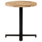 vidaXL Bistrotisch Rund Ø70x75 cm Raues Mangoholz vidaXL Bistrotisch Rund Ø70x75 cm Raues Mangoholz