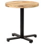 vidaXL Bistrotisch Rund Ø70x75 cm Raues Mangoholz vidaXL Bistrotisch Rund Ø70x75 cm Raues Mangoholz