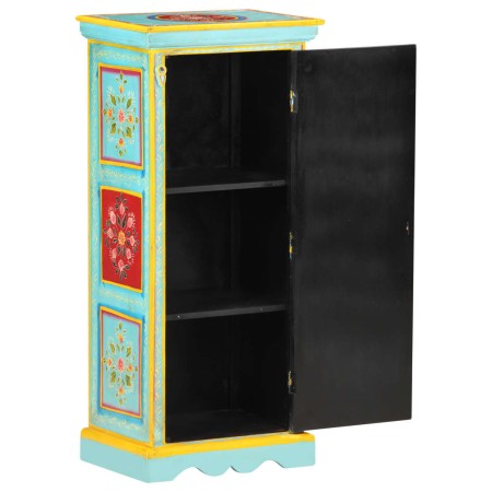 vidaXL Highboard Handbemalt 40x30x90 cm Mango Massivholz   