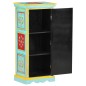 vidaXL Highboard Handbemalt 40x30x90 cm Mango Massivholz vidaXL Highboard Handbemalt 40x30x90 cm Mango Massivholz