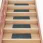 vidaXL Selbstklebende Treppenmatten 15 Stk. Rechteckig 60x25 cm Grün vidaXL Selbstklebende Treppenmatten 15 Stk. Rechteckig 60x25 cm Grün