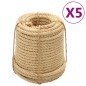 vidaXL Sisalseile 5 Stk. 20 mm 100 m vidaXL Sisalseile 5 Stk. 20 mm 100 m
