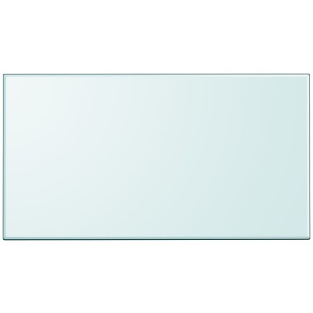 vidaXL Tischplatte aus gehärtetem Glas rechteckig 1200x650 mm