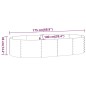 vidaXL Hochbeet Pulverbeschichteter Stahl 175x100x36 cm Anthrazit vidaXL Hochbeet Pulverbeschichteter Stahl 175x100x36 cm Anthrazit