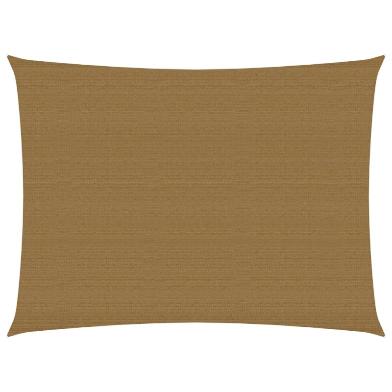 vidaXL Sonnensegel 160 g/m² Taupe 4x5 m HDPE vidaXL Sonnensegel 160 g/m² Taupe 4x5 m HDPE