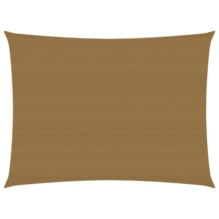 vidaXL Sonnensegel 160 g/m² Taupe 4x5 m HDPE