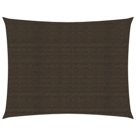 vidaXL Sonnensegel 160 g/m² Braun 3x4 m HDPE  
