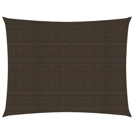 vidaXL Sonnensegel 160 g/m² Braun 3x4 m HDPE  