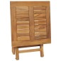 vidaXL 3-tlg. Garten-Lounge-Set Klappbar Massivholz Teak vidaXL 3-tlg. Garten-Lounge-Set Klappbar Massivholz Teak