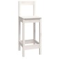 vidaXL 9-tlg. Bar-Set Weiß Massivholz Kiefer vidaXL 9-tlg. Bar-Set Weiß Massivholz Kiefer