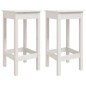 vidaXL 3-tlg. Bar-Set Weiß Massivholz Kiefer vidaXL 3-tlg. Bar-Set Weiß Massivholz Kiefer