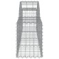 vidaXL Gabionen mit Hochbogen 10 Stk. 200x30x40/60 cm Verzinktes Eisen vidaXL Gabionen mit Hochbogen 10 Stk. 200x30x40/60 cm Verzinktes Eisen