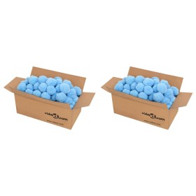 vidaXL Pool-Filterbälle Antibakteriell Blau 1400 g Polyethylen
