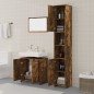 vidaXL 3-tlg. Badmöbel-Set Räuchereiche Holzwerkstoff vidaXL 3-tlg. Badmöbel-Set Räuchereiche Holzwerkstoff