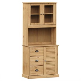 vidaXL Highboard VIGO 78x40x175 cm Massivholz Kiefer