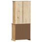 vidaXL Highboard VIGO 78x40x175 cm Massivholz Kiefer vidaXL Highboard VIGO 78x40x175 cm Massivholz Kiefer