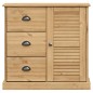 vidaXL Highboard VIGO 78x40x175 cm Massivholz Kiefer vidaXL Highboard VIGO 78x40x175 cm Massivholz Kiefer