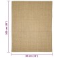 vidaXL Sisalteppich für Kratzbaum 80x100 cm vidaXL Sisalteppich für Kratzbaum 80x100 cm