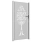 vidaXL Gartentor 105x205 cm Cortenstahl Baum-Design vidaXL Gartentor 105x205 cm Cortenstahl Baum-Design