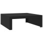 vidaXL Couchtisch Schwarz 100x100x35 cm Holzwerkstoff vidaXL Couchtisch Schwarz 100x100x35 cm Holzwerkstoff