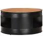 vidaXL Couchtisch Schwarz 68x68x36 cm Akazie Massivholz vidaXL Couchtisch Schwarz 68x68x36 cm Akazie Massivholz