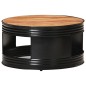 vidaXL Couchtisch Schwarz 68x68x36 cm Akazie Massivholz vidaXL Couchtisch Schwarz 68x68x36 cm Akazie Massivholz