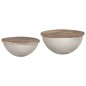 vidaXL Schüsselförmiges Couchtisch-Set 2 Stk. Mango Massivholz vidaXL Schüsselförmiges Couchtisch-Set 2 Stk. Mango Massivholz