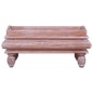 vidaXL Couchtisch Braun 90 x 50 x 40 cm Massivholz Mahagoni vidaXL Couchtisch Braun 90 x 50 x 40 cm Massivholz Mahagoni