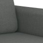vidaXL 4-tlg. Sofagarnitur mit Kissen Dunkelgrau Stoff vidaXL 4-tlg. Sofagarnitur mit Kissen Dunkelgrau Stoff