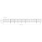 vidaXL Gartenzaun mit Speerspitzen Stahl (1,5 - 1,75) x 17 m Schwarz vidaXL Gartenzaun mit Speerspitzen Stahl (1,5 - 1,75) x 17 m Schwarz