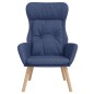 vidaXL Relaxsessel Blau Stoff vidaXL Relaxsessel Blau Stoff
