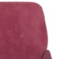 vidaXL Sessel Weinrot 62x79x79 cm Samt vidaXL Sessel Weinrot 62x79x79 cm Samt