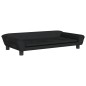 vidaXL Kindersofa Schwarz 100x50x26 cm Samt vidaXL Kindersofa Schwarz 100x50x26 cm Samt
