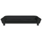 vidaXL Kindersofa Schwarz 100x50x26 cm Samt vidaXL Kindersofa Schwarz 100x50x26 cm Samt