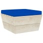 vidaXL Garten-Paletten-Hocker mit Kissen Imprägniertes Fichtenholz vidaXL Garten-Paletten-Hocker mit Kissen Imprägniertes Fichtenholz