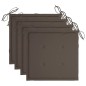 vidaXL Gartenstühle mit Kissen 4 Stk. Massivholz Akazie vidaXL Gartenstühle mit Kissen 4 Stk. Massivholz Akazie