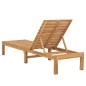vidaXL Sonnenliegen 2 Stk. Massivholz Teak vidaXL Sonnenliegen 2 Stk. Massivholz Teak