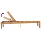 vidaXL Sonnenliegen 2 Stk. Massivholz Teak vidaXL Sonnenliegen 2 Stk. Massivholz Teak