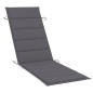 vidaXL Sonnenliege mit Auflage Akazie Massivholz vidaXL Sonnenliege mit Auflage Akazie Massivholz