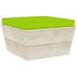 vidaXL Garten-Paletten-Hocker mit Kissen Imprägniertes Fichtenholz vidaXL Garten-Paletten-Hocker mit Kissen Imprägniertes Fichtenholz