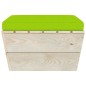 vidaXL Garten-Paletten-Hocker mit Kissen Imprägniertes Fichtenholz vidaXL Garten-Paletten-Hocker mit Kissen Imprägniertes Fichtenholz