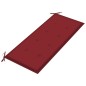 vidaXL Gartenbank mit Auflage 120 cm Bambus vidaXL Gartenbank mit Auflage 120 cm Bambus