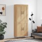 Highboard Sonoma-Eiche 69,5x34x180 cm Holzwerkstoff Highboard Sonoma-Eiche 69,5x34x180 cm Holzwerkstoff