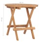 vidaXL 3-tlg. Garten-Essgruppe mit Kissen Klappbar Massivholz Teak vidaXL 3-tlg. Garten-Essgruppe mit Kissen Klappbar Massivholz Teak