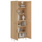 Highboard Sonoma-Eiche 69,5x34x180 cm Holzwerkstoff Highboard Sonoma-Eiche 69,5x34x180 cm Holzwerkstoff