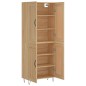 Highboard Sonoma-Eiche 69,5x34x180 cm Holzwerkstoff Highboard Sonoma-Eiche 69,5x34x180 cm Holzwerkstoff