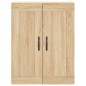 Highboard Sonoma-Eiche 69,5x34x180 cm Holzwerkstoff Highboard Sonoma-Eiche 69,5x34x180 cm Holzwerkstoff